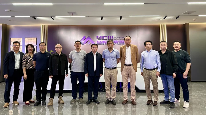 中国工程院院士丁文华一行到访马栏山音视频实验室——共探音视频产业创新发展